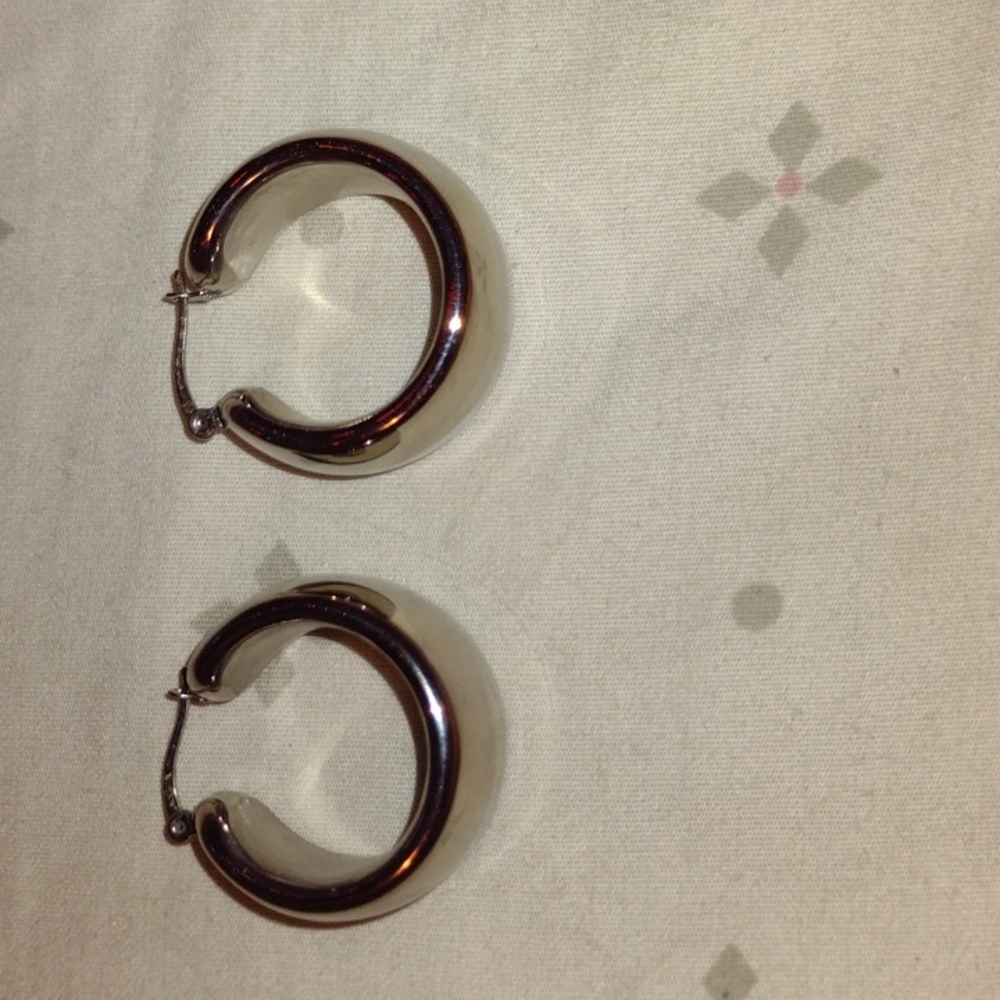 Circle earrings - Picture 2 of 4